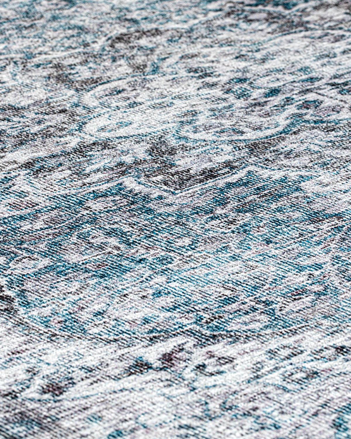Mont Land Rio Декоративен Килим Тъкан 80x300 cm Син