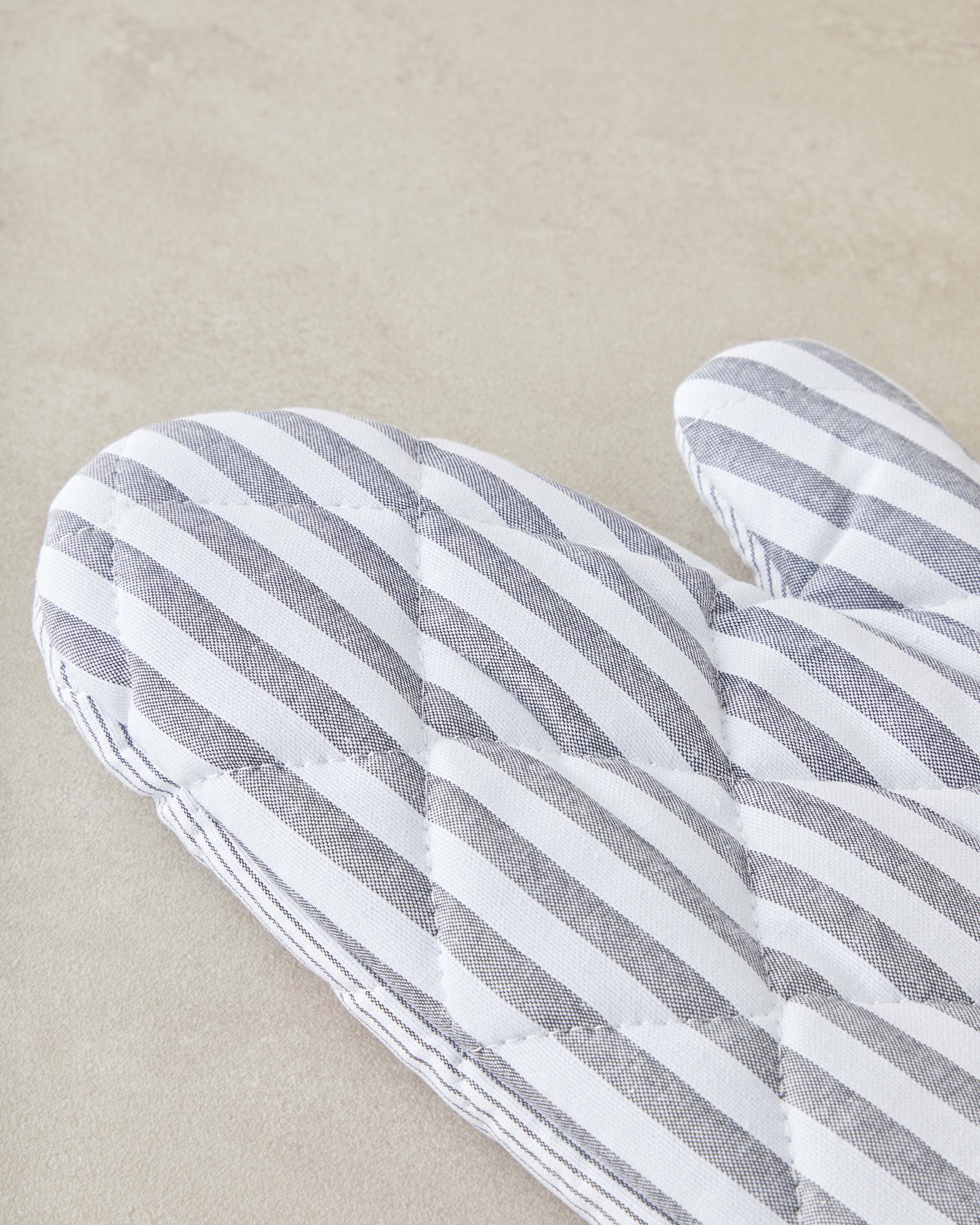 Morgan Кухненски Комплект 2 бр. Памук 18x28 см+18x18 см Морскосин