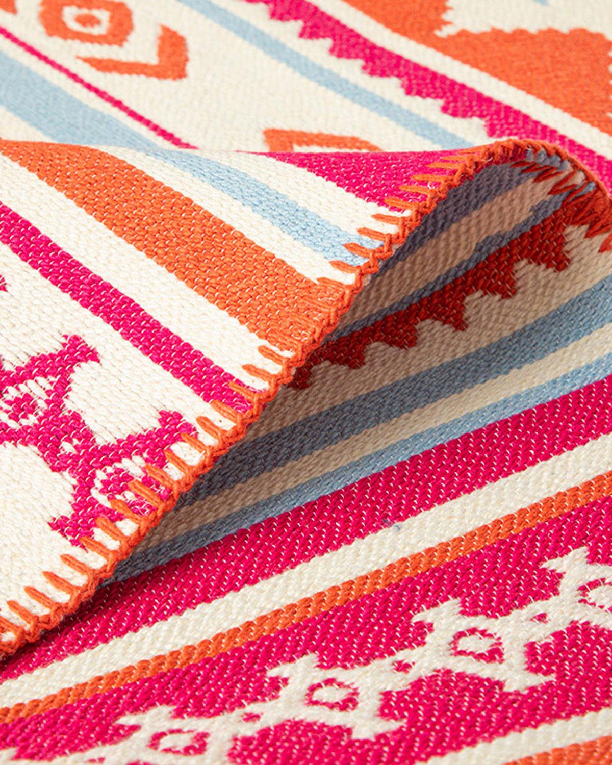 Multi Colors Килим Тъкан 60x100 см Червен