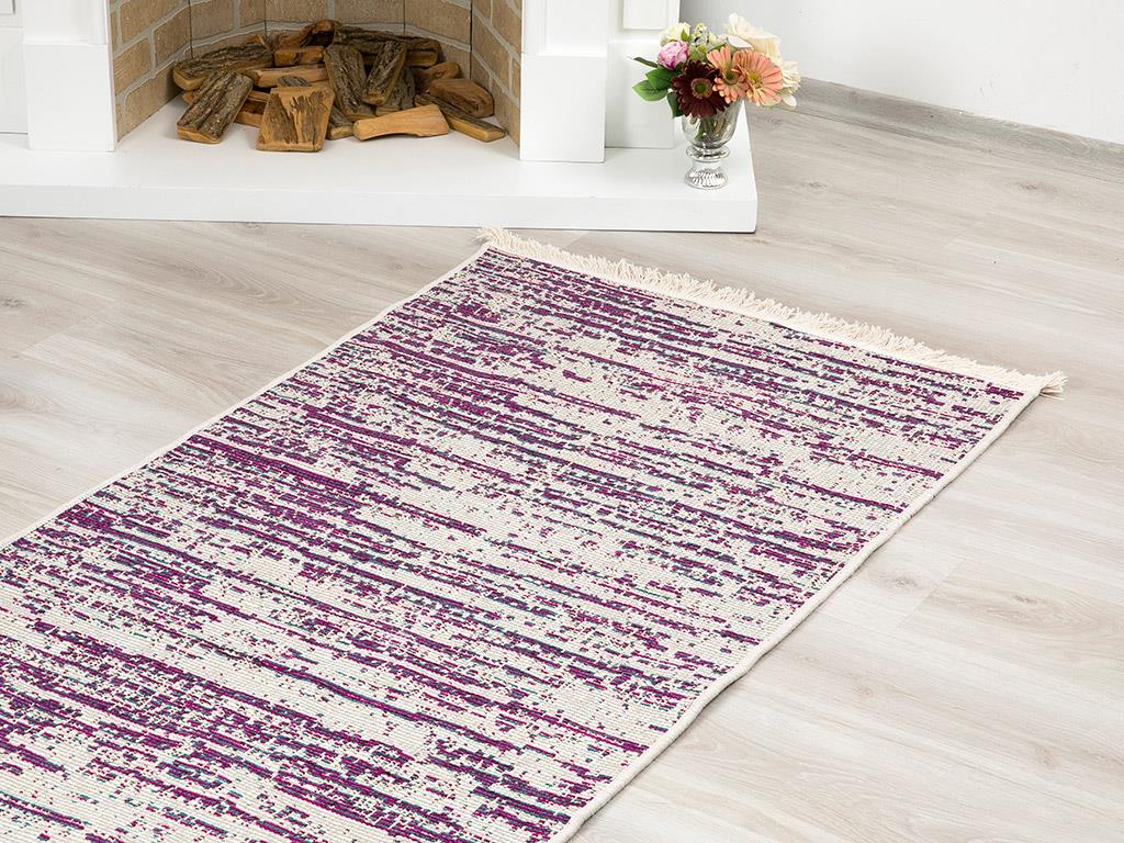 Multi Colors КИЛИМ Шенил Шенил 80x150 cm Petrol Blue