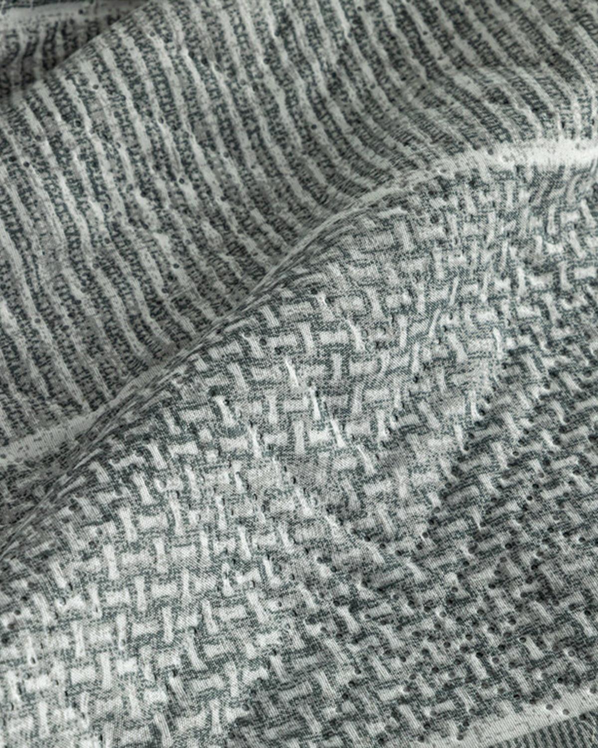 Natural Flow Комплект Кувертюра За Легло Кралски размер Многофункционален 240x220 см Каменно сив..