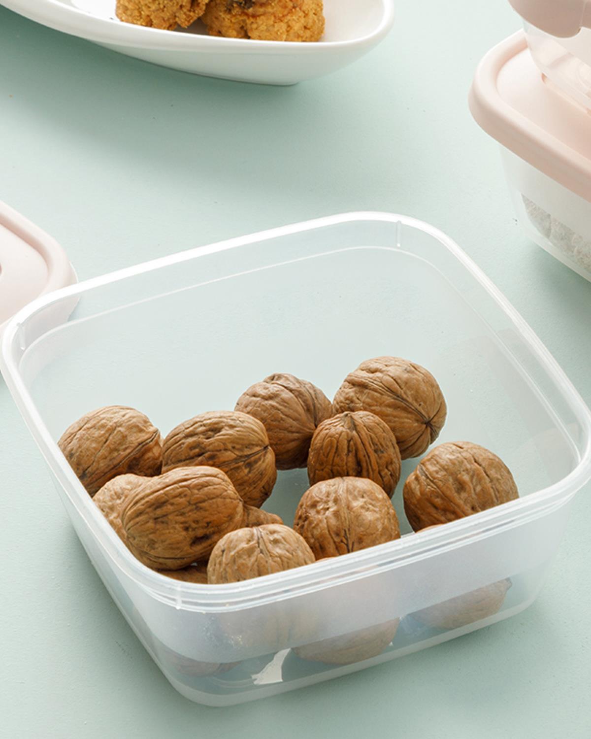 Navy Комплект Кутии За Съхранение 3 бр. Пластмаса 900 мл Пудра