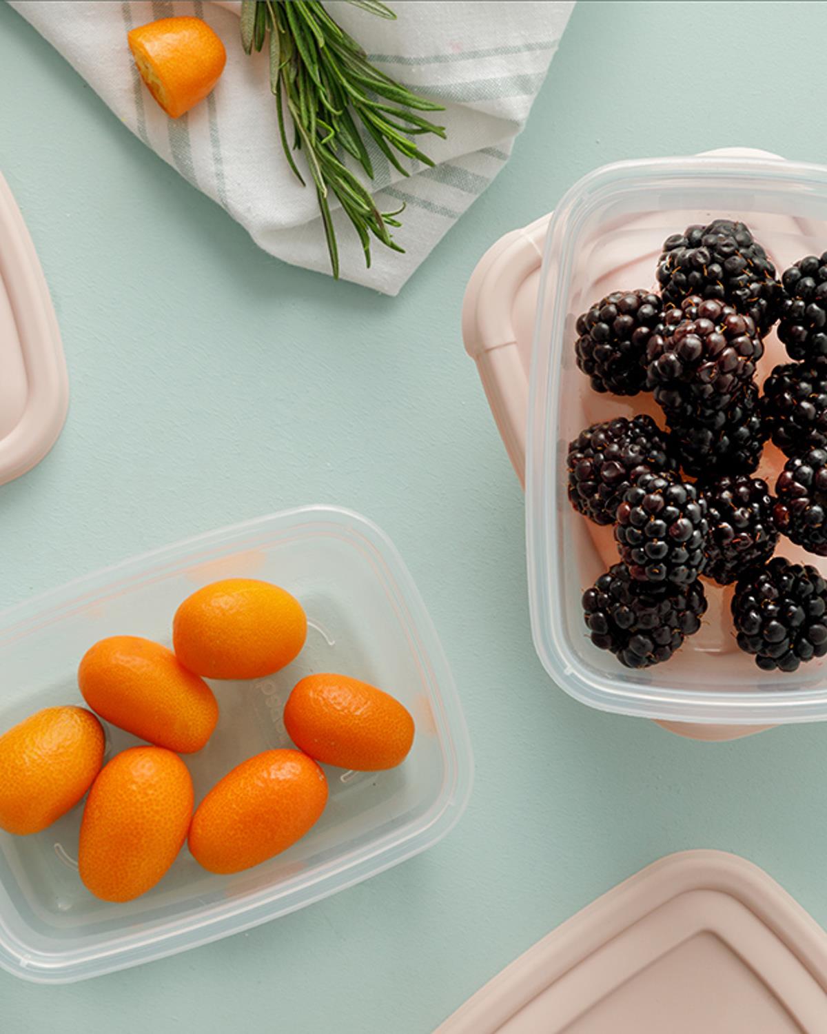 Navy Комплект Кутии За Съхранение 5 бр. Пластмаса 5x300 мл Пудра