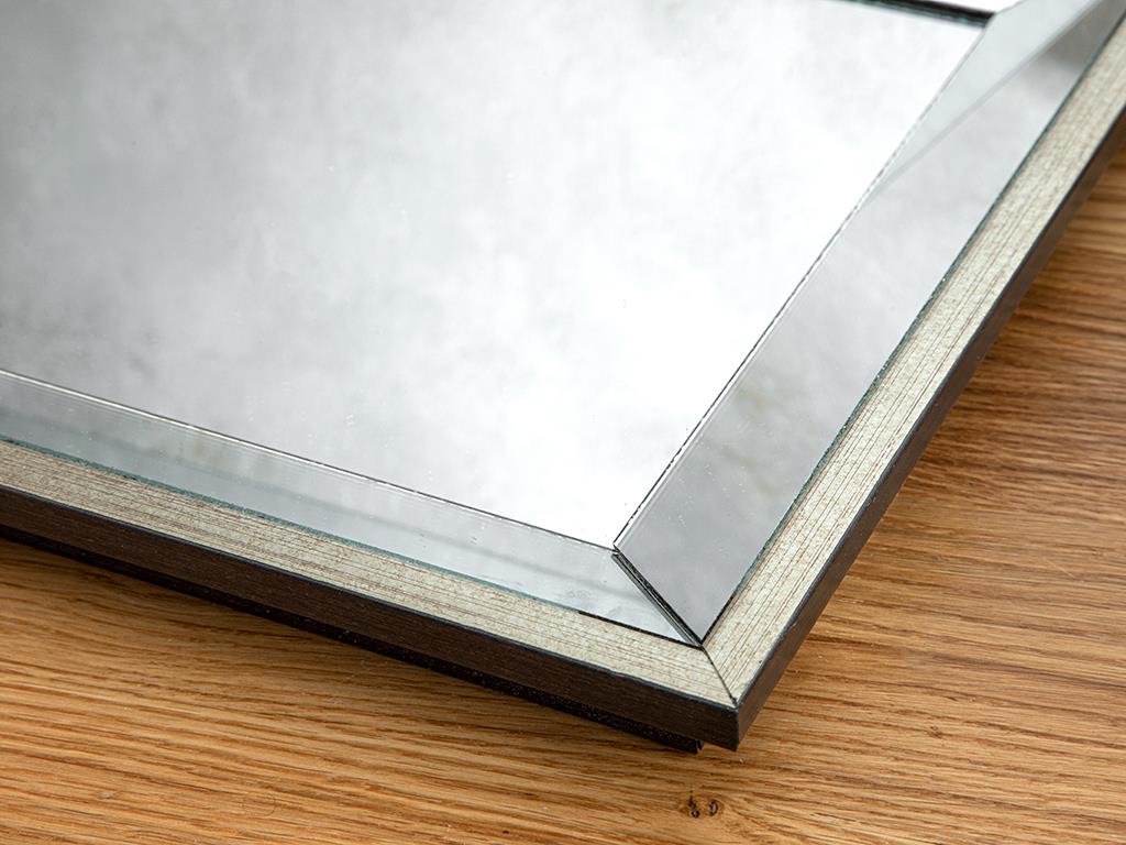 Nova ДЕКОРАТИВНА ТАБЛА С огледало 29x44 cm Сребристо