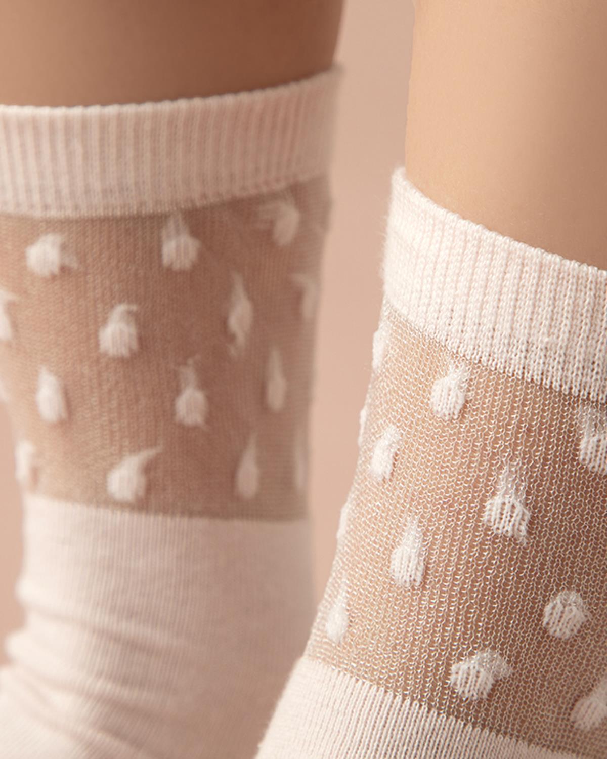 Odes Нюд Чорап Дамски, Памучен, Розово, 36-40