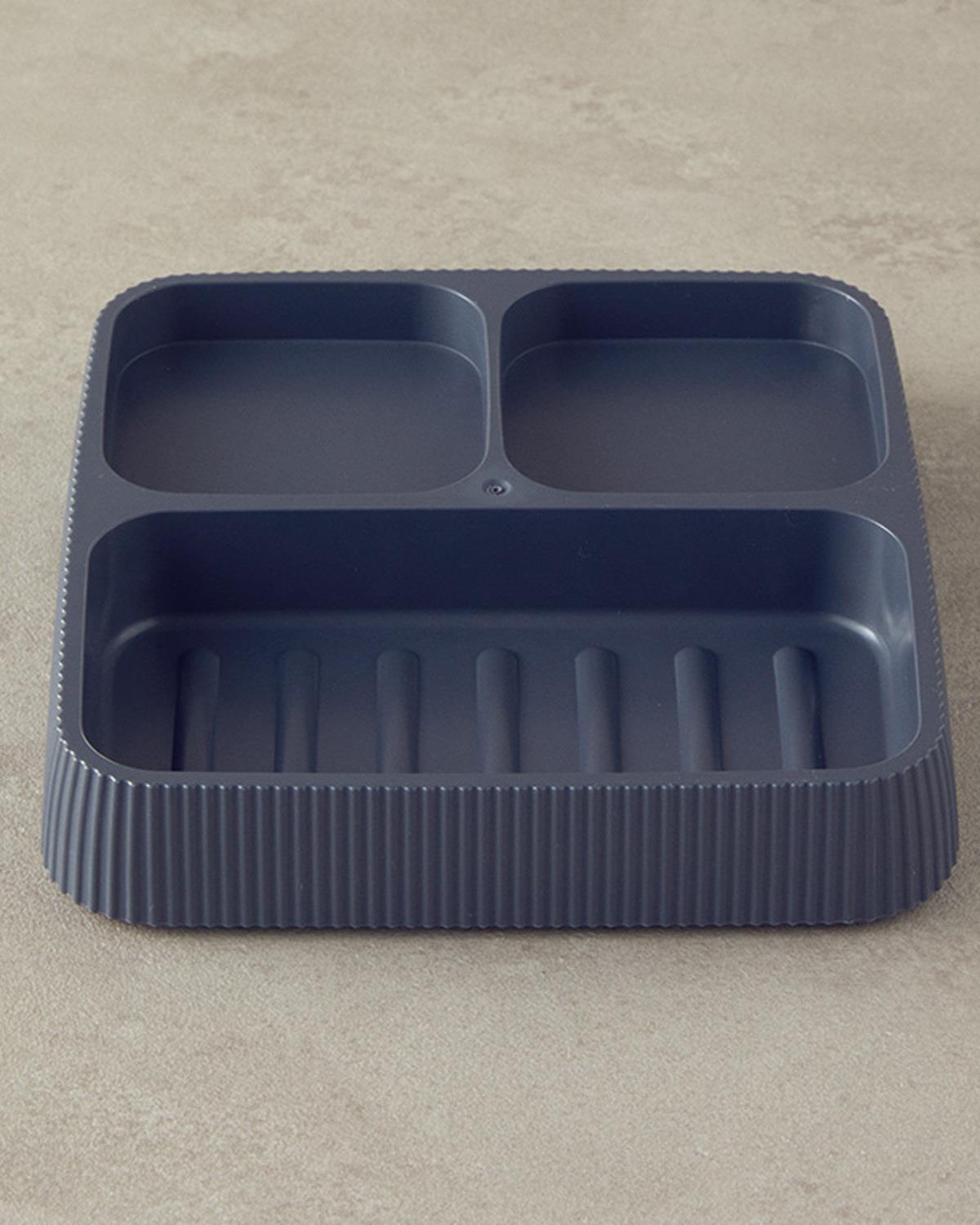 Olivia Комплект За Баня 3 Бр., Антрацит, 0