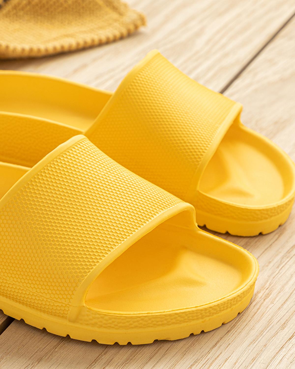 Olivia Улични Чехли Дамски, Eva, Тъмно Жълто, 40