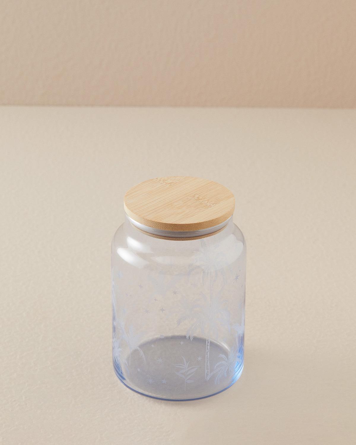 Palm Буркан Стъкло 890 мл Прозрачен