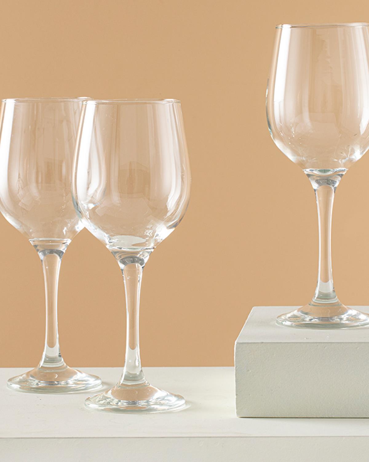 Palma Чаша 3 Бр., Стъкло, Прозрачен, 480 Ml