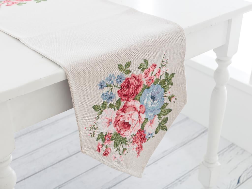 Paradise Rose Ранър Панама 35x110 cm Light Blue