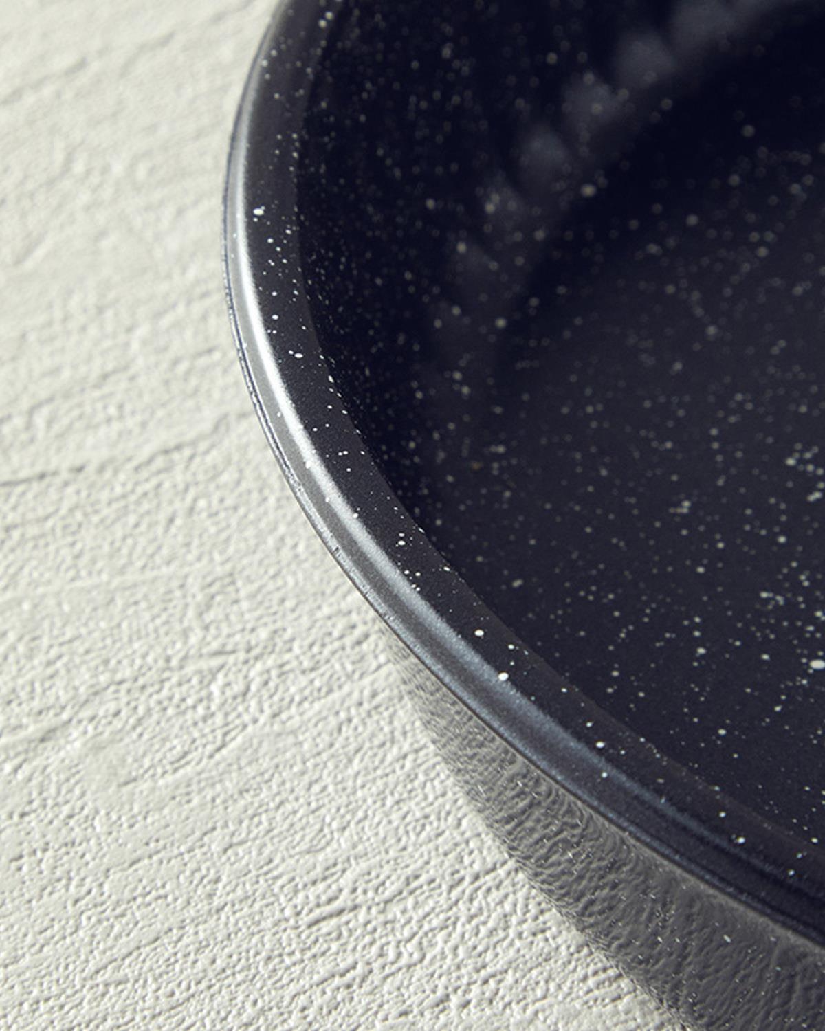 Glass Non-stick Oven Cover 26 cm Black