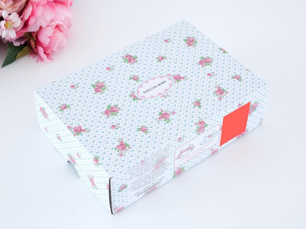 Pastel Lovers Сервиз за Кафе Мъж 4 Bone China 100 ml Pink