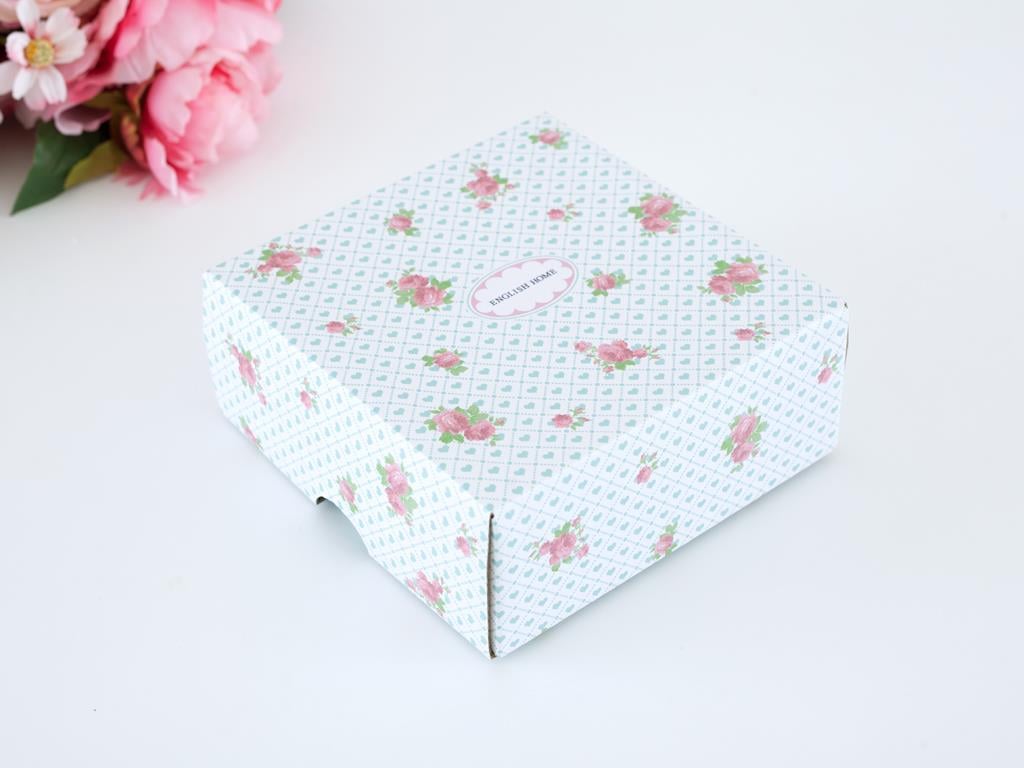 Pastel Lovers Купички за Ядки 4 комплект Bone China 12 cm Pink