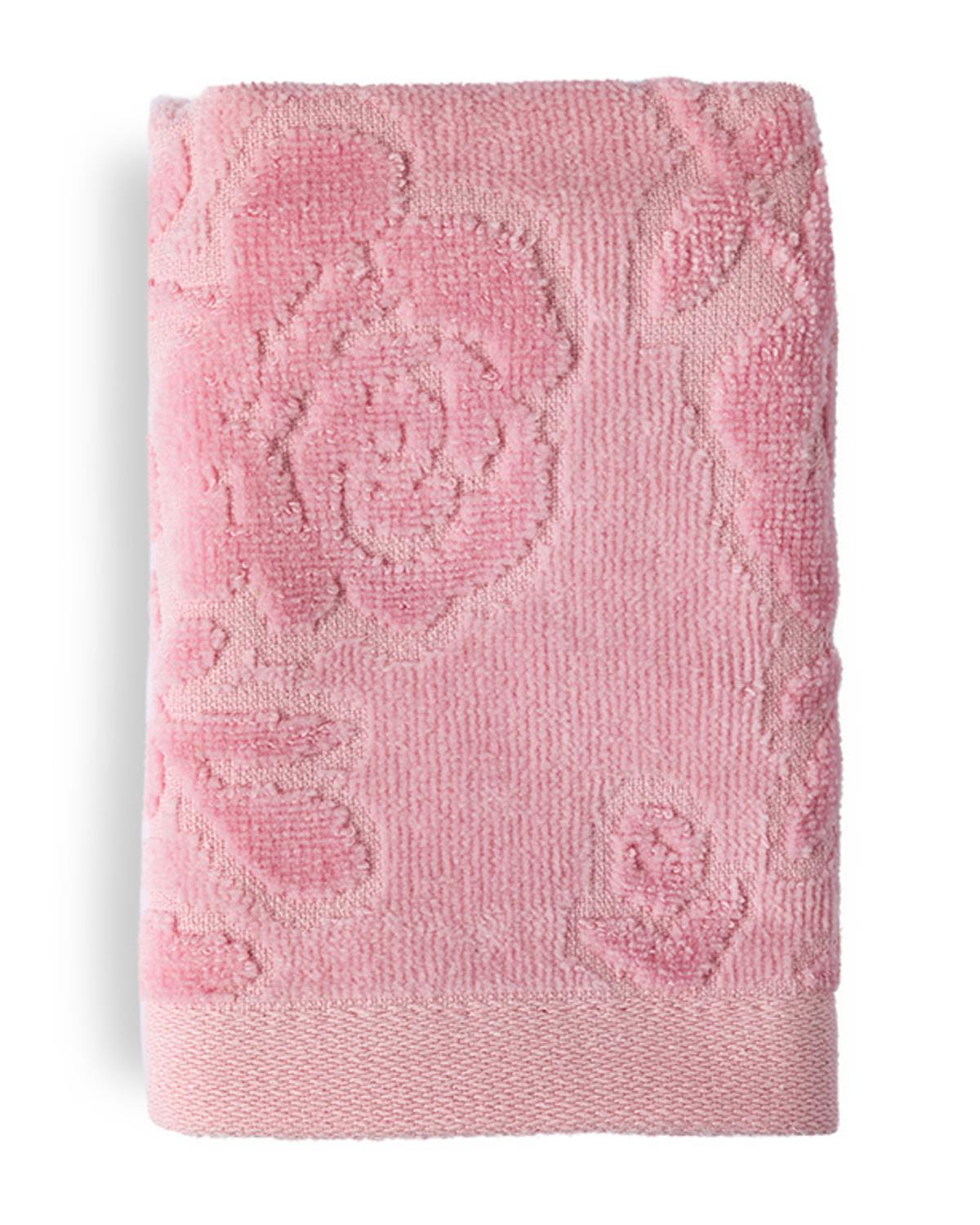 Patchy Patch Кърпа За Ръце Жакардово кадифе 30x45 см Розов