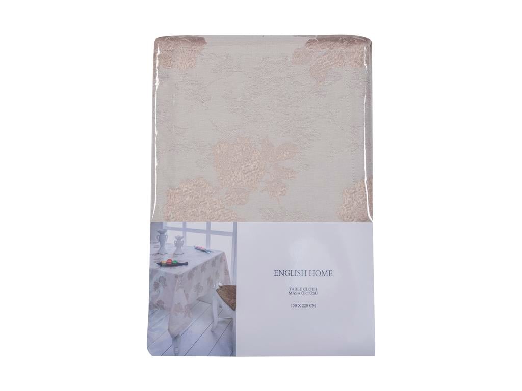 Pavia Покривка за Маса Тъкан Жакардов 150x220 cm Light Beige