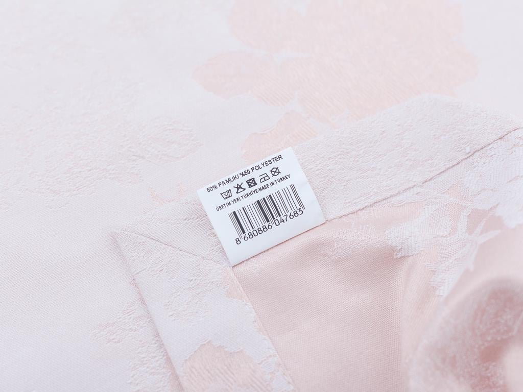 Pavia Покривка за Маса Тъкан Жакардов Light Salmon