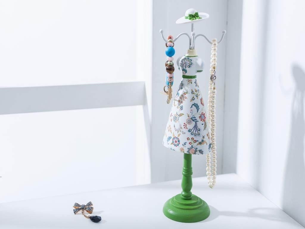 Peacock СТАНД ЗА БИЖУТА Polyresin .