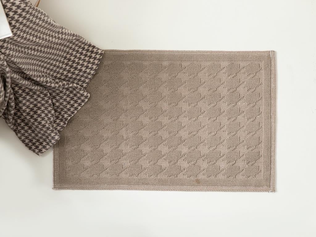Pied de poule КИЛИМ Памучен 60x100 cm Beige