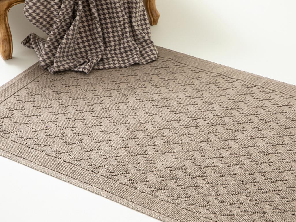 Pied de poule КИЛИМ Памучен 80x150 cm Beige