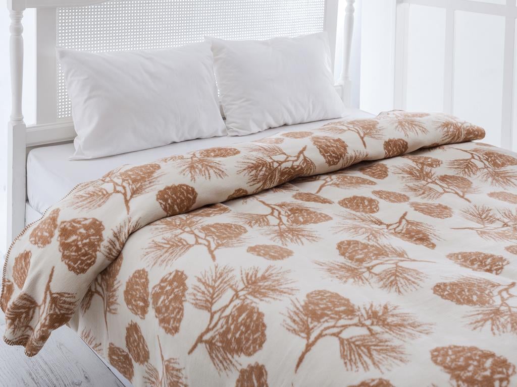 Pinecone ОДЕАЛО Двоен Памучен 200x220 cm Dark Beige