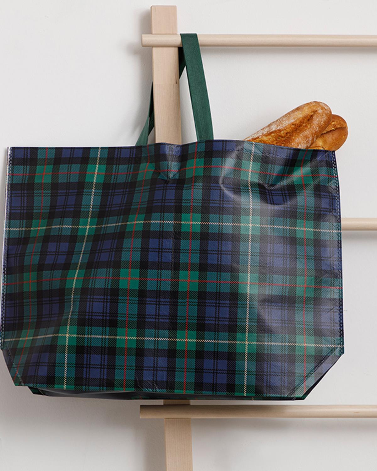 Plaid Чанта За Пазаруване 54,5x38 cm Зелен