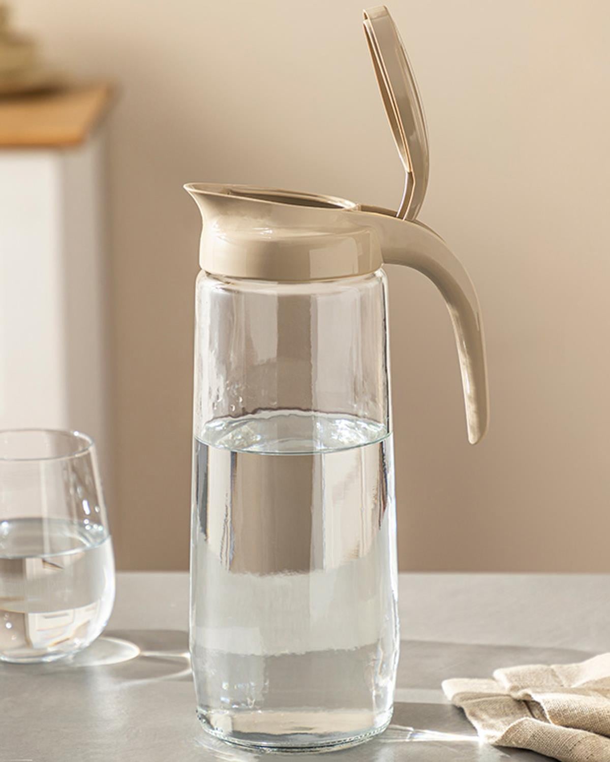 Plain Кана Стъкло, Тъмно Бежово, 1500 Ml