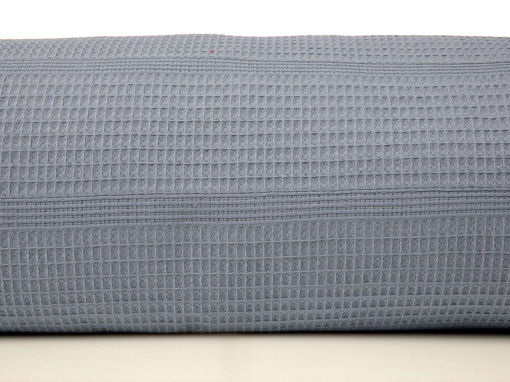 Plain ПОКРИВКА За един човек Памучен 150x230 cm Леко тъмносиньо
