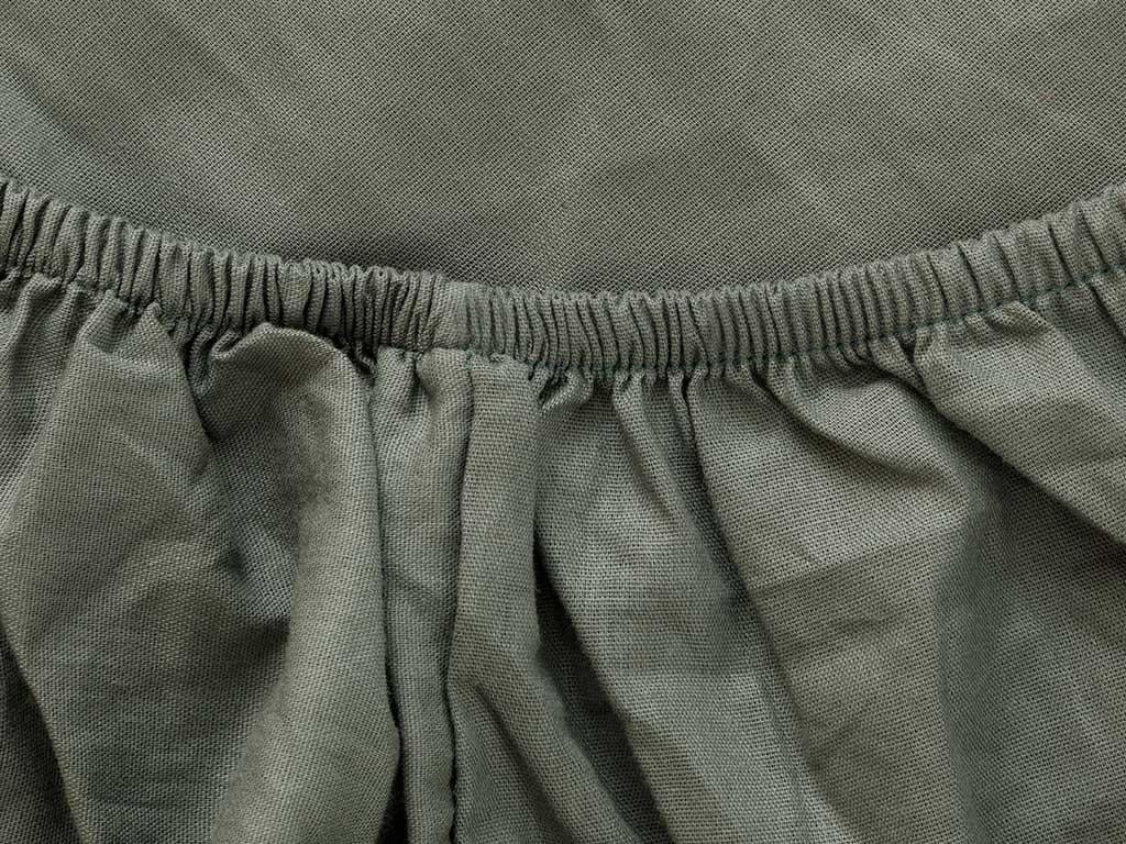 Plain КОМПЛЕКТ ЧАРШАФИ С Л Двоен човек Памучен 160x200 cm Тъмнозелено