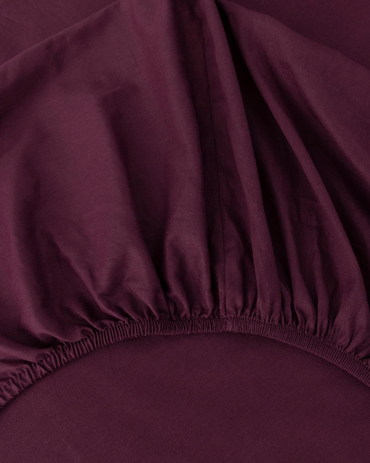 Plain Спален Комплект Кралски размер Памук 240x220 см Горчица - Дамсон