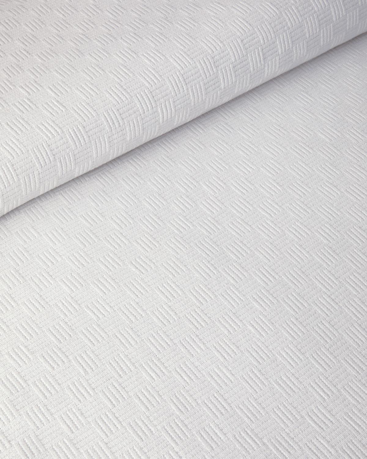 Plain Одеяло Пике Кралски размер Памучен 240x220 см Бял