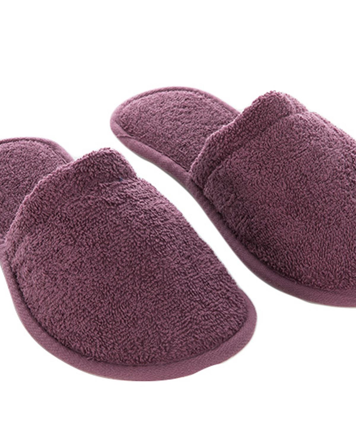 Plain Чехли За Баня Дамски Памучен 39-40 Пепел от рози