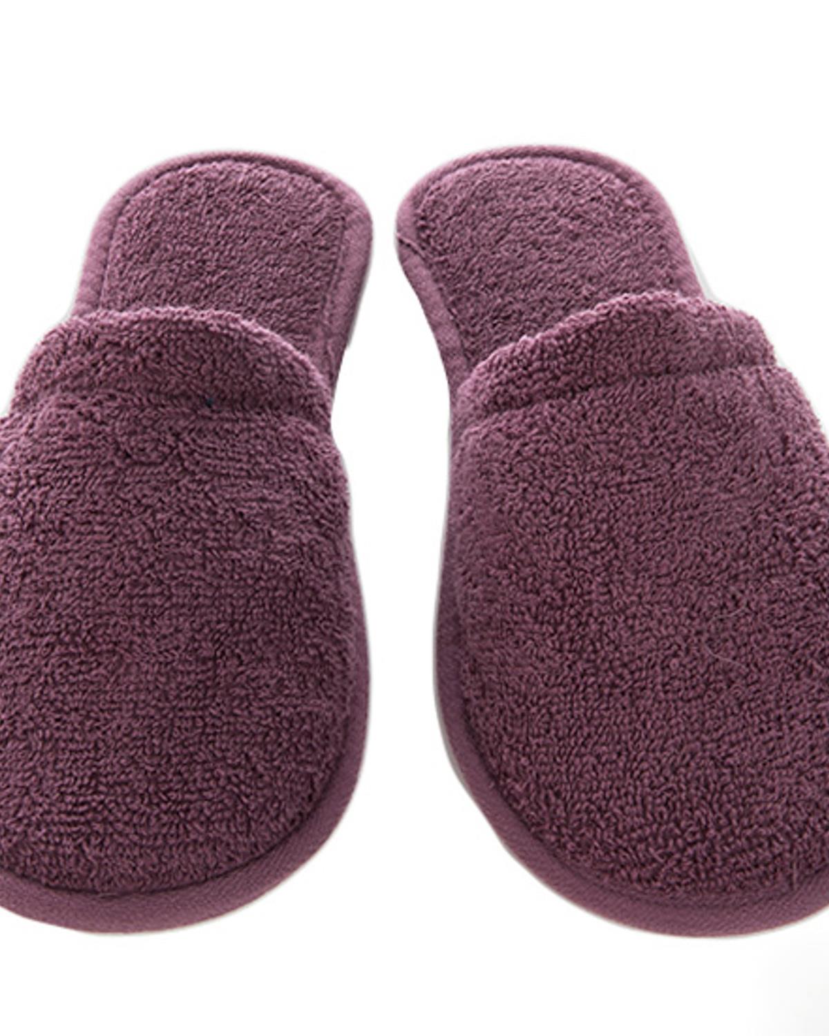 Plain Чехли За Баня Дамски Памучен 39-40 Пепел от рози