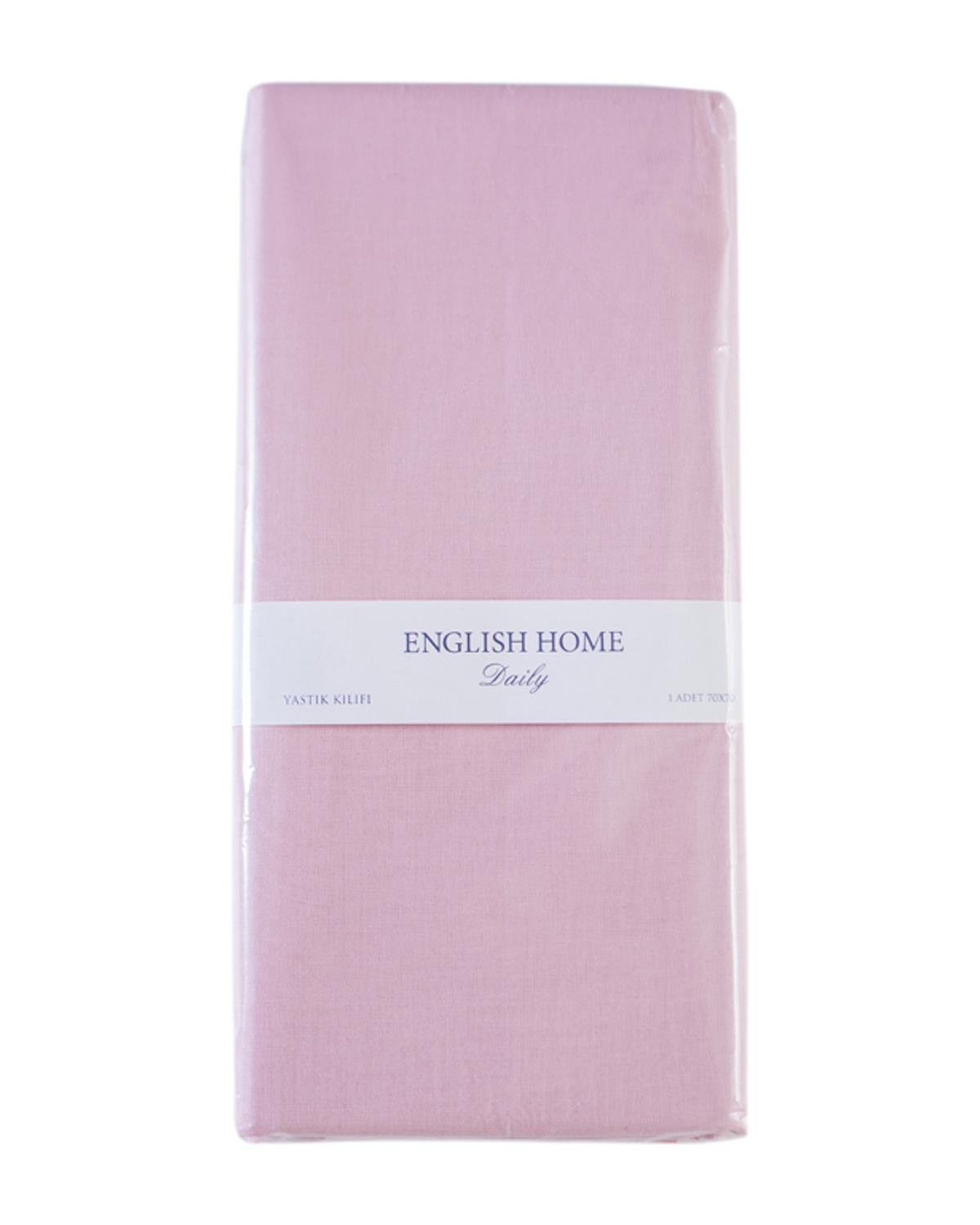 Plain Калъфка За Възглавница Единичен Памучен 70x70 см Пепел от рози