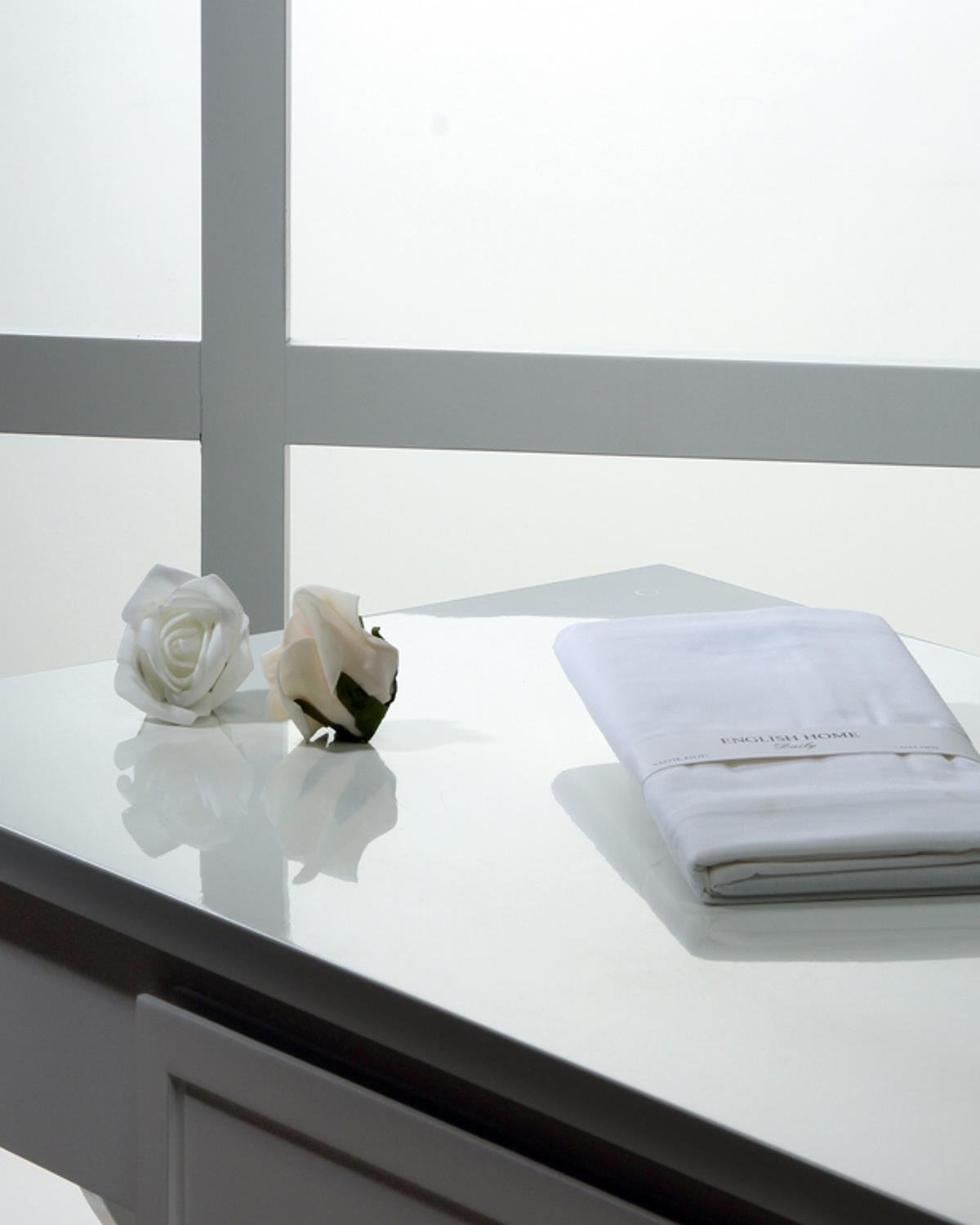 Plain Калъфка За Възглавница Единичен Памучен 70x70 см Бял