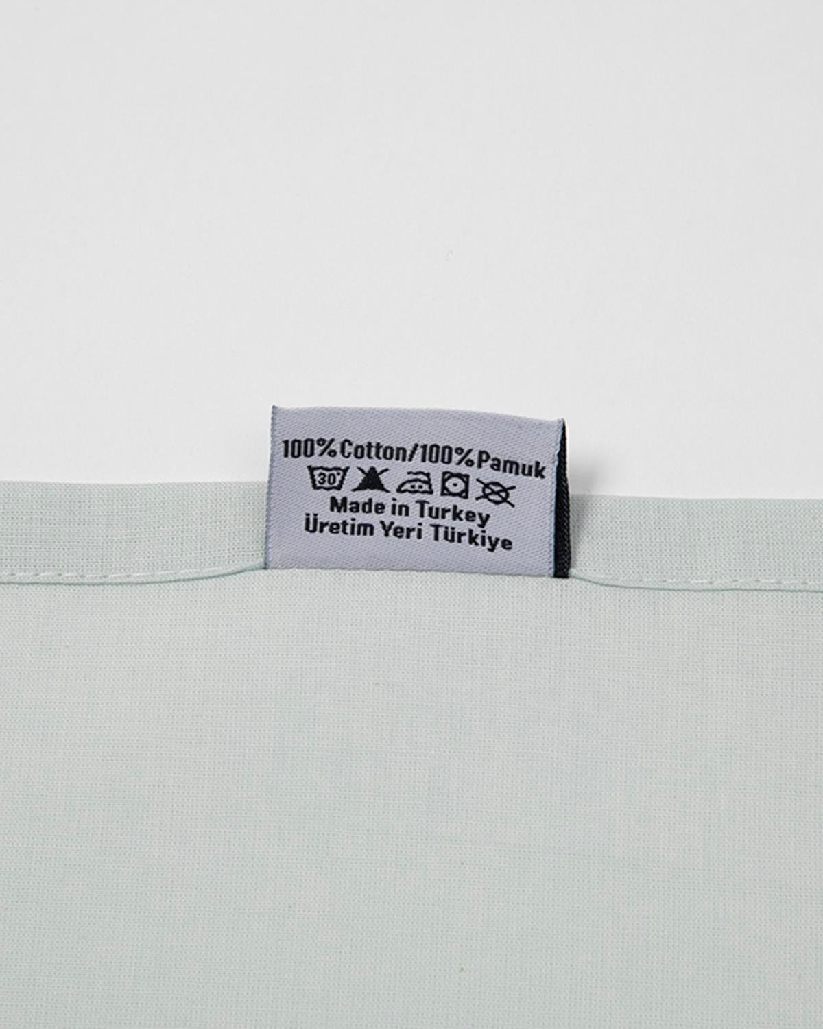 Plain Калъфка За Възглавница Единичен Памучен 70x80 cm Селадон