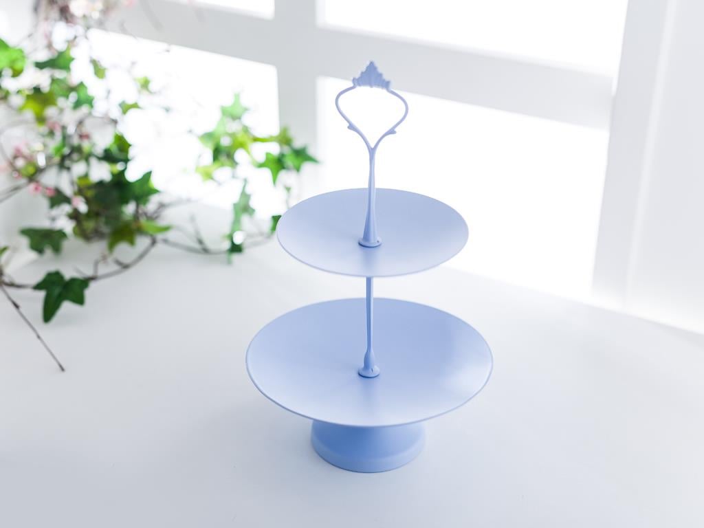 Plain СЕРВИЗ НА ЕТАЖИ Ковано желязо Light Blue