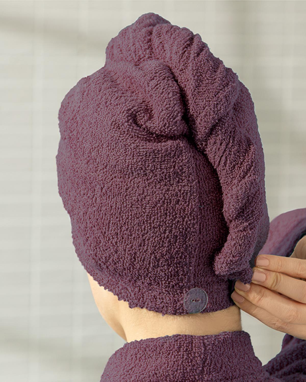 Plain Шапка За Коса Памучен, Розово, Standart