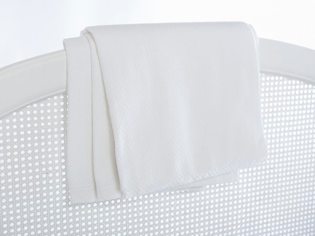Plain ПОКРИВКА Tek Kişilik С маншет 160x240 cm White