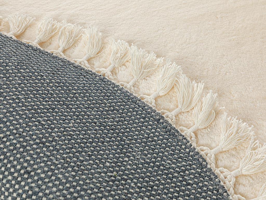Poffy Plush Carpet 80x120 cm Ecru