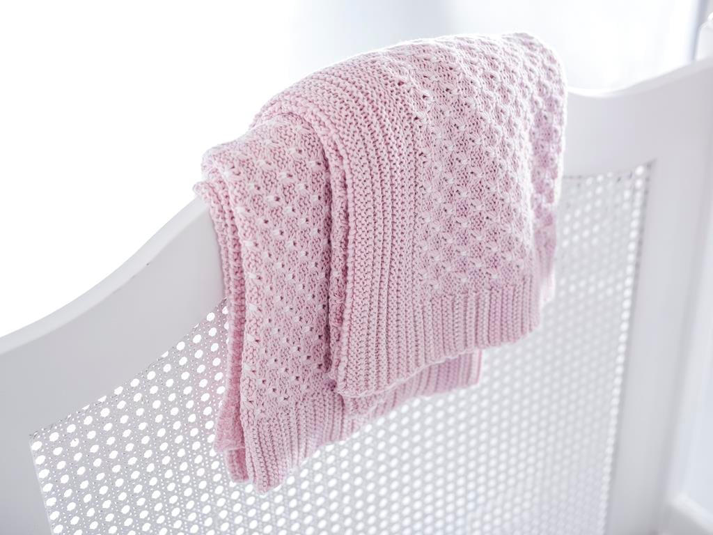 Point БЕБЕШКО ОДЕАЛО Трикотаж 90x90 cm Pink