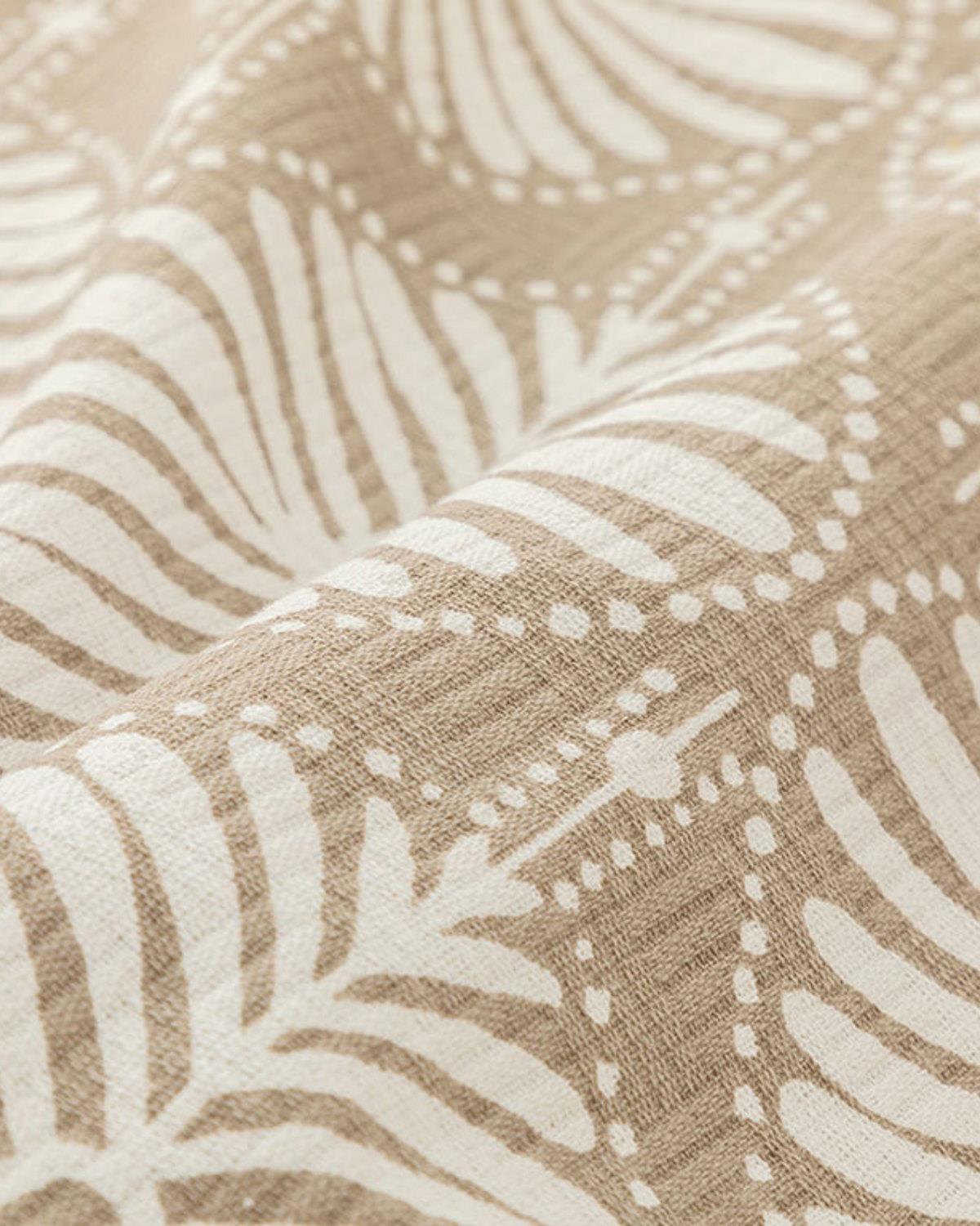 Polycircles Пике King Size, Отпечатан, Бежово, 240 X 220 Cm