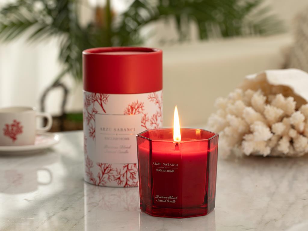 Precious Blend Scented Candle 180 gr Coral