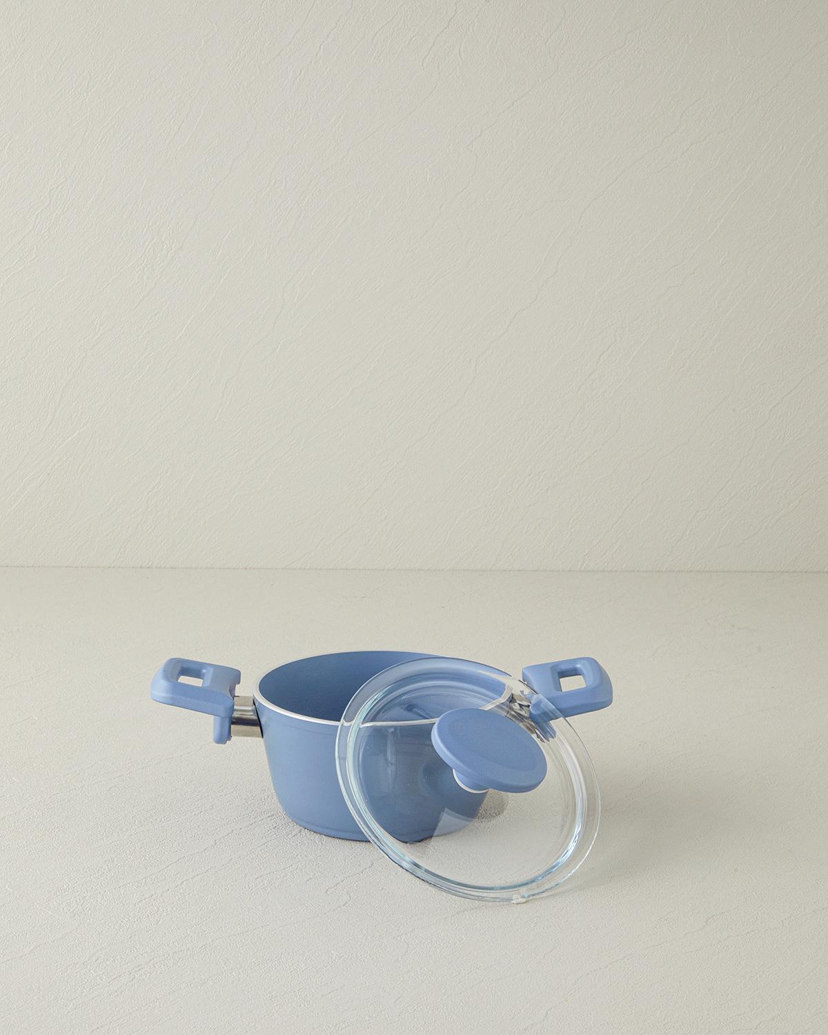 Pretty Тенджера Мини Алуминий 14 см. Син