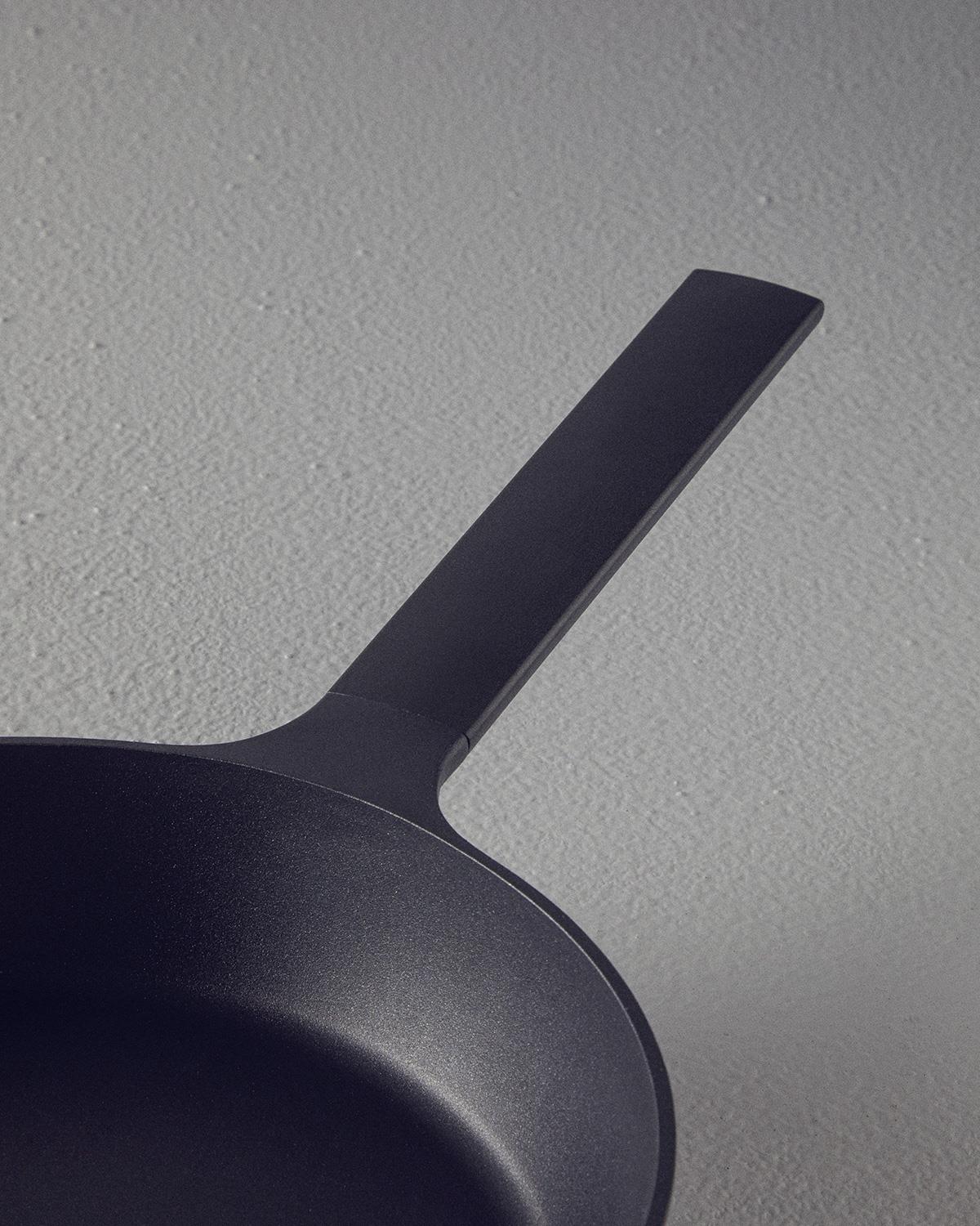 Prime Тиган Алуминиева отливка 26 см Черен