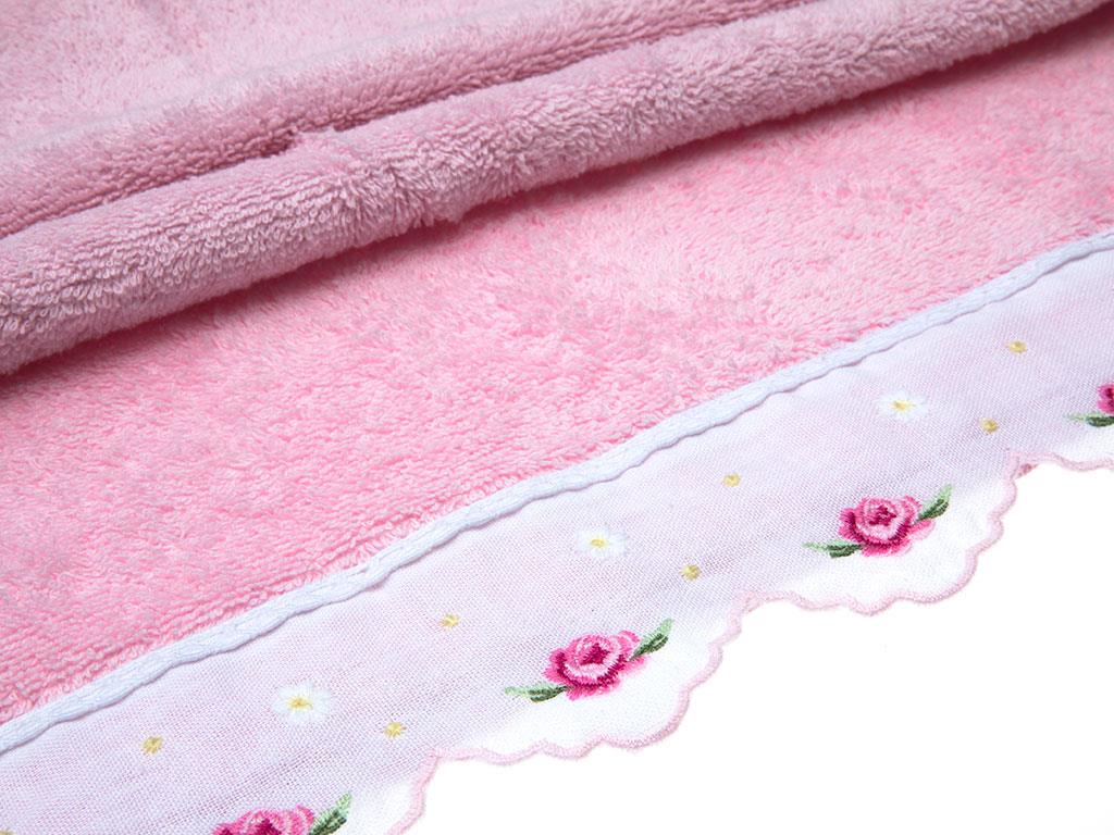 Primrose ХАВЛИЯ ЗА ЛИЦЕ Орнаментна лента Бродирани 50x80 cm Light Pink,