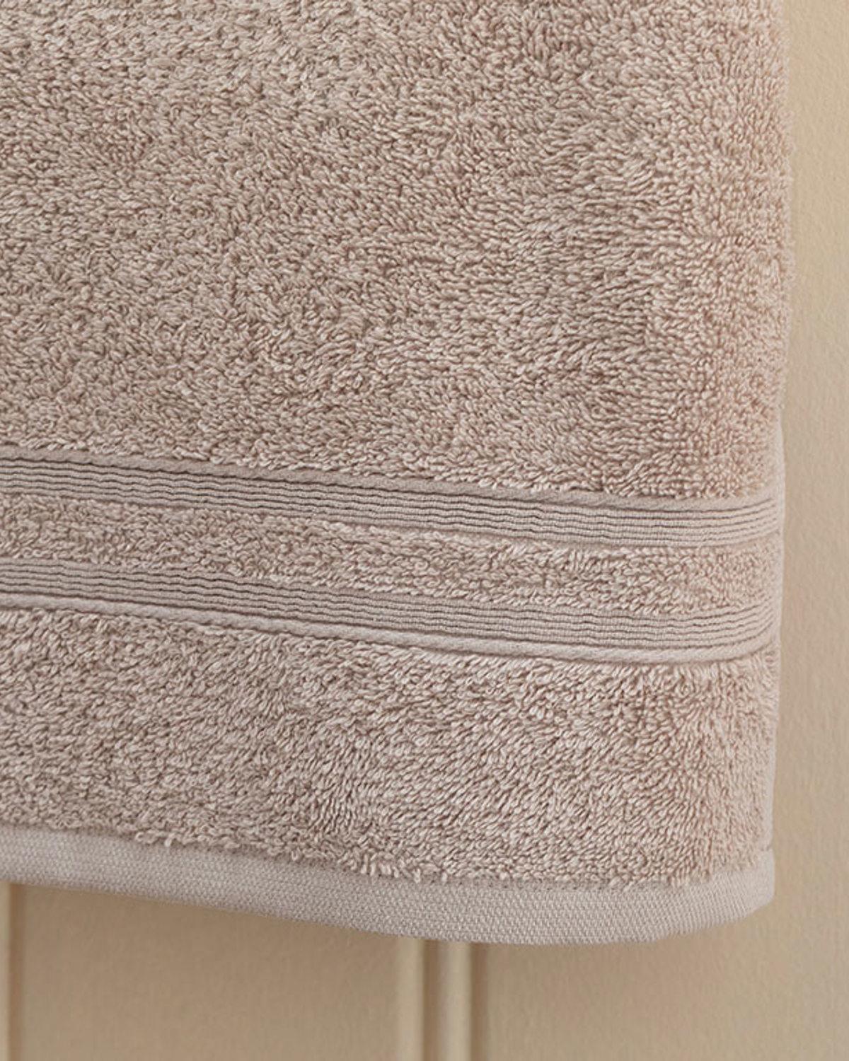 Pure Хавлия За Лице Основен, Светлокафяво., 50 X 90 Cm