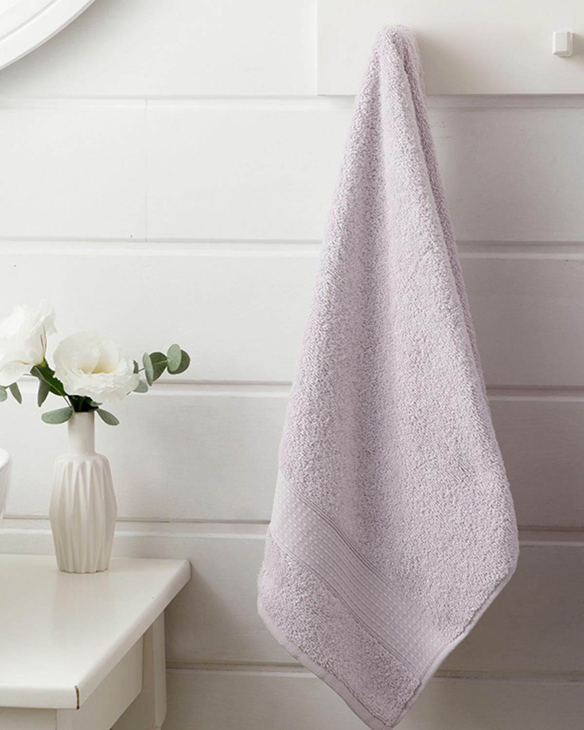 Pure Хавлия За Лице Основен, Люляк., 50 X 90 Cm