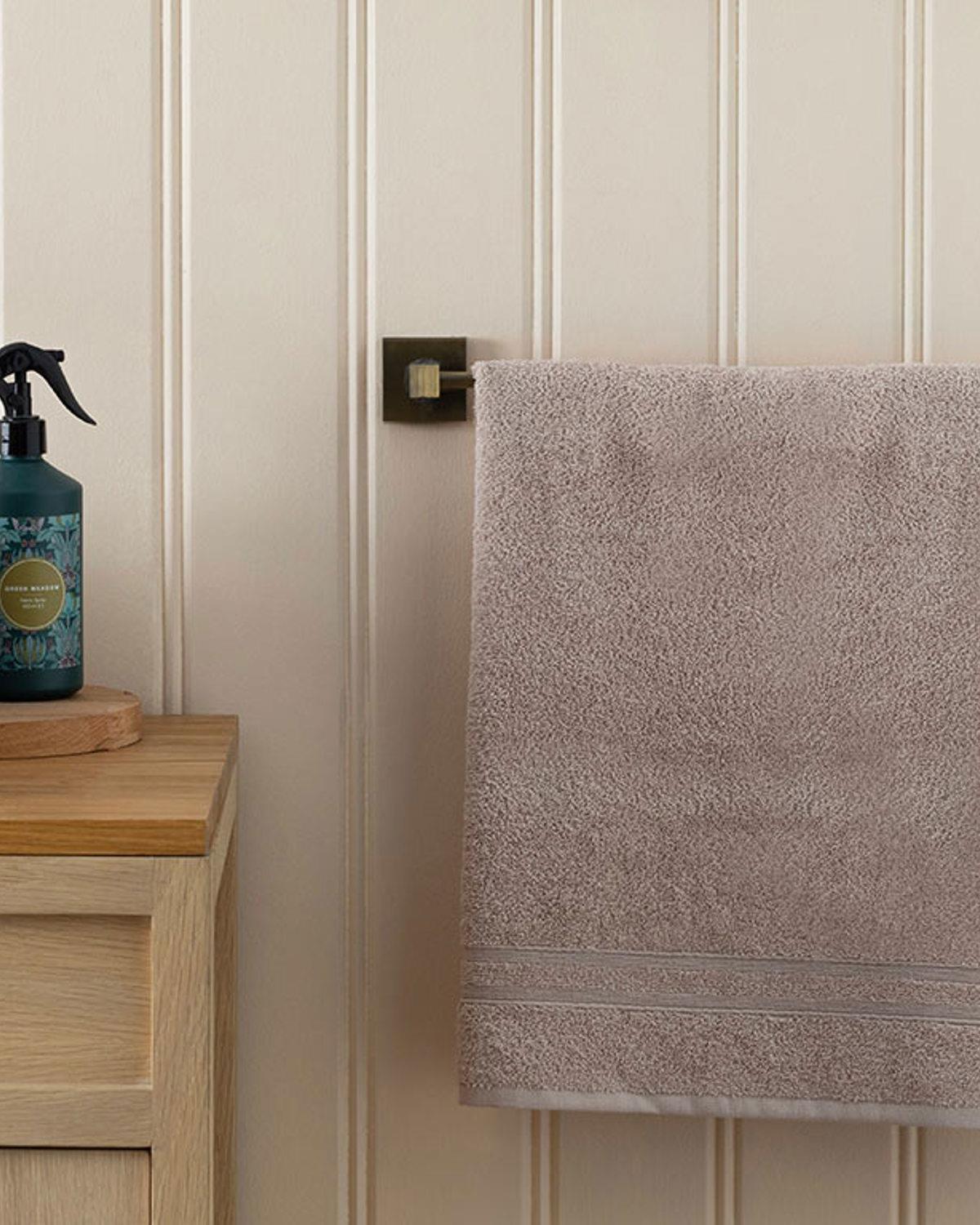 Pure Хавлия За Лице Основен, Светлокафяво., 50 X 90 Cm