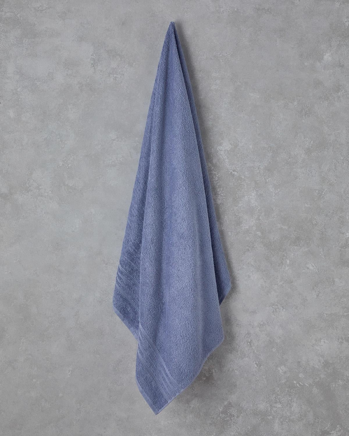 Pure Хавлия За Баня Памучен, Основен, Тъмно Синьо., 100 X 150 Cm