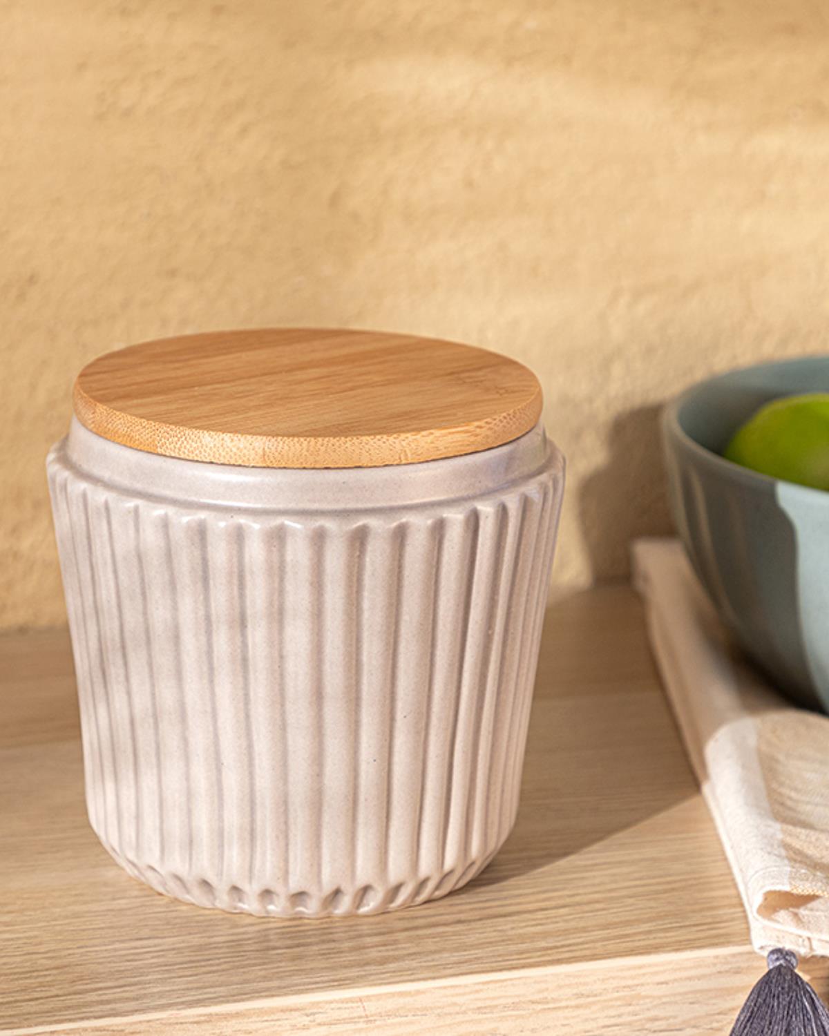 Purl Съд За Подправки Единичен Доломит 500 мл Бежов